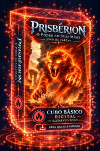 Representação digital de Cubo Básico — Fogo — Edição Beta